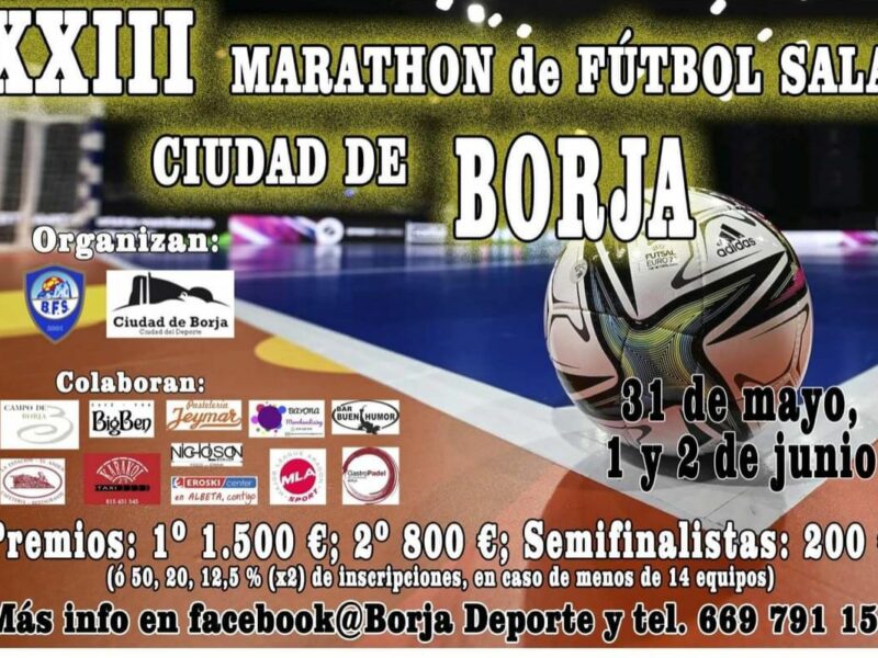 XXIII Maratón de fútbol sala ciudad de Borja