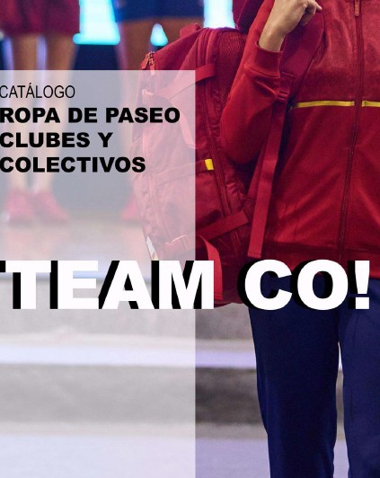 Chándal oficial sudaderas y ropa de paseo para equipos y colegios en Zaragoza - TEAM CO