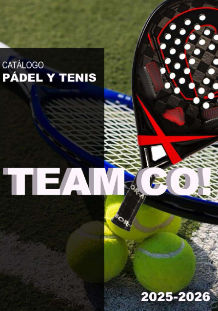 Catálogo pádel y tenis