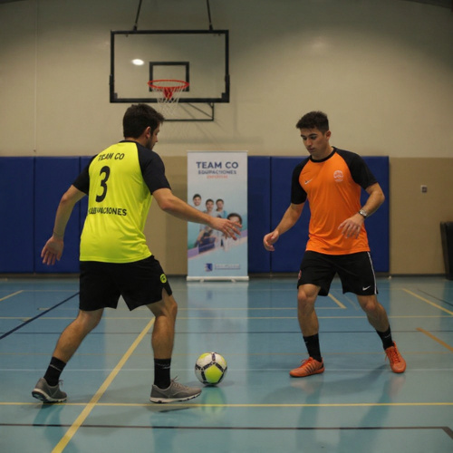 Maraton de futbol sala en Aragón con equipaciones Team CO