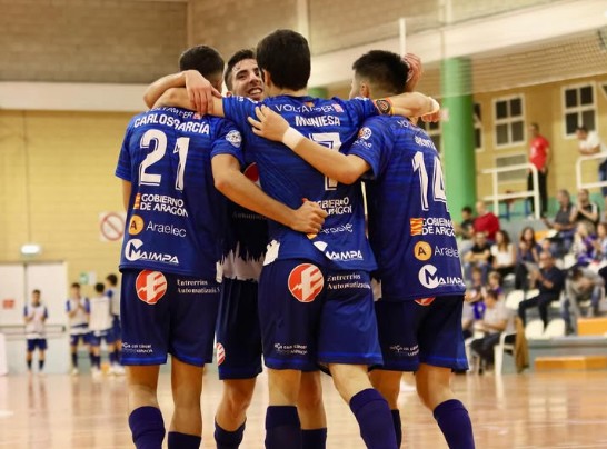 Entrerríos Colo Colo FS, equipo de fútbol sala de Segunda División Nacional, con equipación realizada por TEAM CO