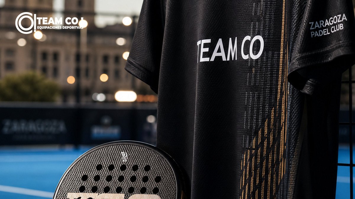 Prendas de pádel personalizadas por TEAM CO